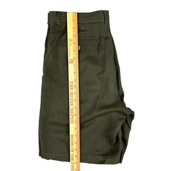 Tommy Bahama‎ Relax Pleated Olive Men's Shorts Size 34 - Picture 4 of 4